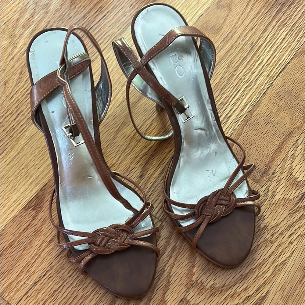 Brown Strappy Women's Sandals